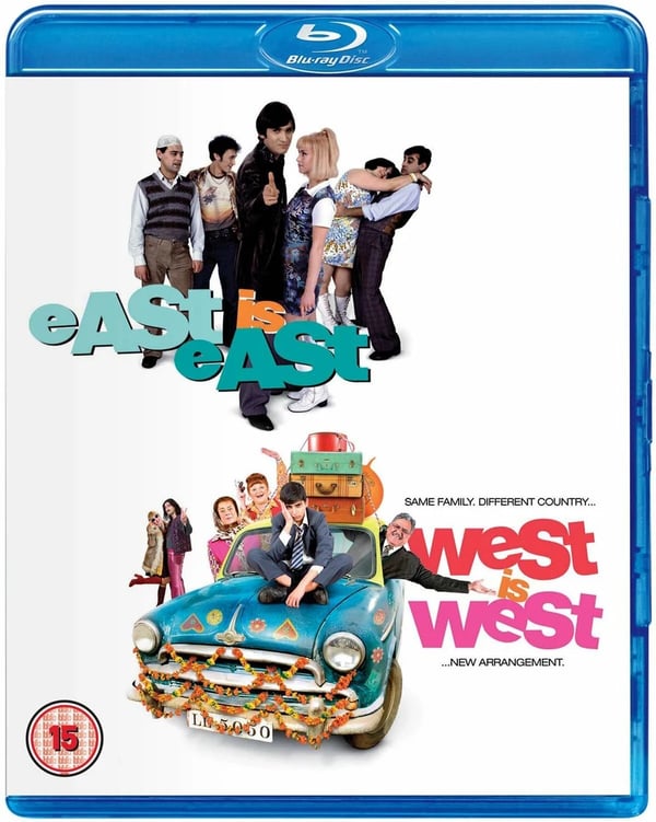 EAST IS EAST and WEST IS WEST Double Pack Bluray MOVIE FILM R2 x Brand New