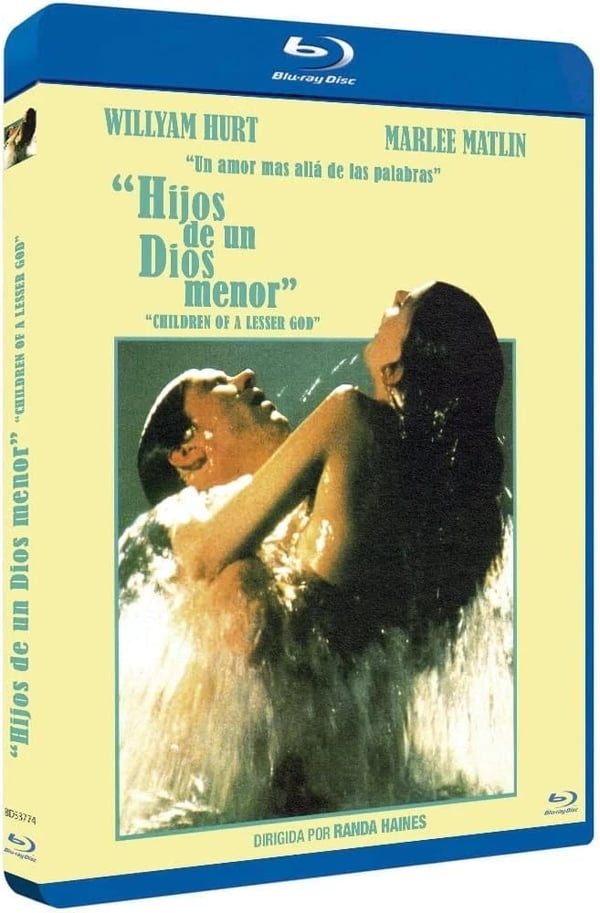 CHILDREN OF LESSER GOD BluRay William Hurt Marlee Matlin Compatible R2 Brand New