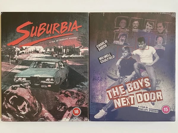 Suburbia / The Boys Next Door Bluray Bundle 101 Films Black Label LE Brand New
