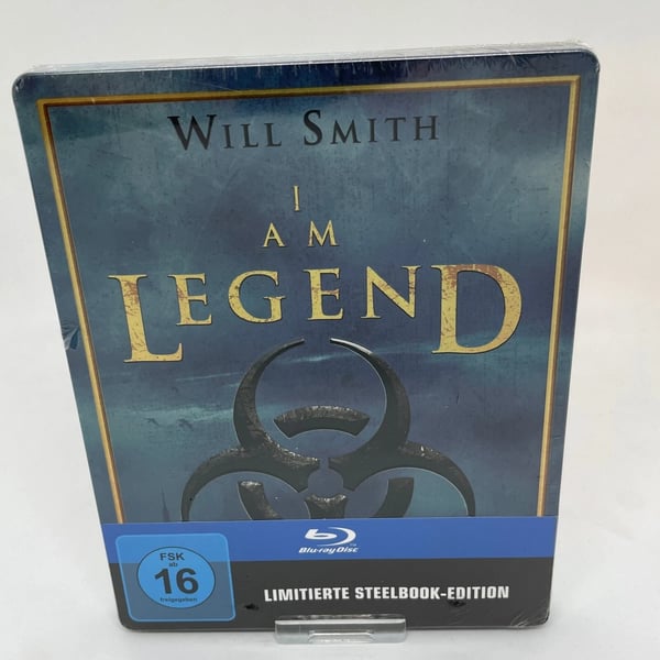 I Am Legend (2007, Bluray Steelbook) Import Brand New I Am Legend (2007, Bluray Steelbook) Import Brand New
