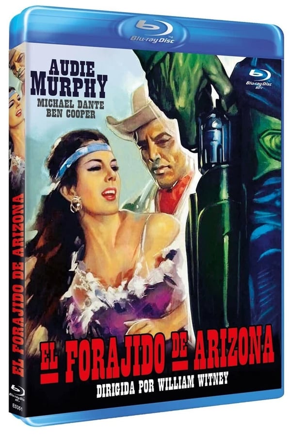 ARIZONA RAIDERS Blu Ray Audie Murphy, Michael Dante Movie Film tbl riders Brand New