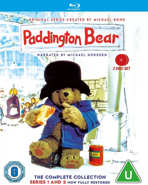 Paddington Bear The Complete Series Bluray Sir Michael Hordern Fully Restored Brand New