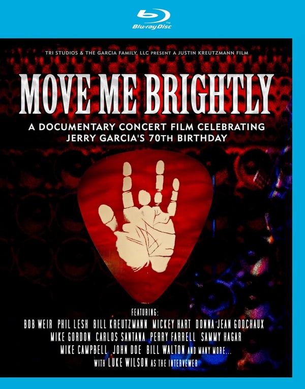 Move me brightly Celebrating Jerry Garci's 70th (Bluray) Jerry Garcia Brand New