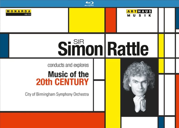 Sir Simon Rattle Conducts And Explores Music Of The 20th Century (Bluray) Berg Brand New