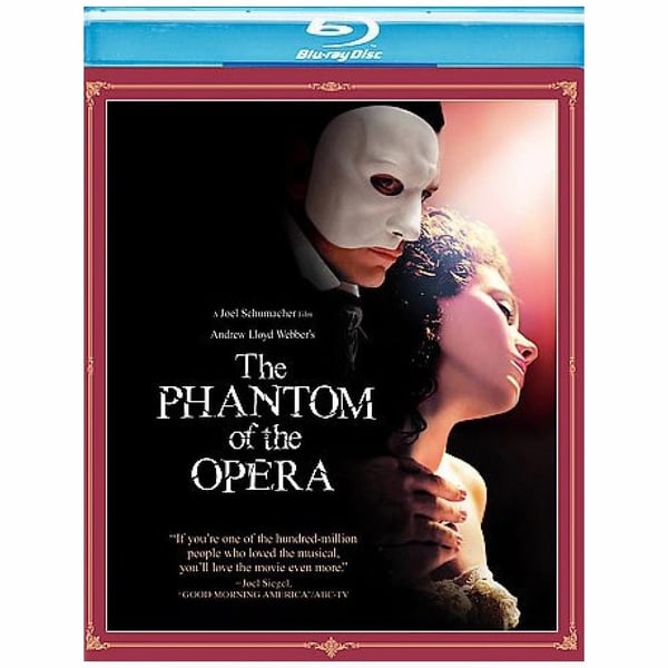 PHANTOM OF THE OPERA (BRDVD/WS2.4/5.1/ENG SDHENGFRENSPANSUB) (Bluray) Brand New