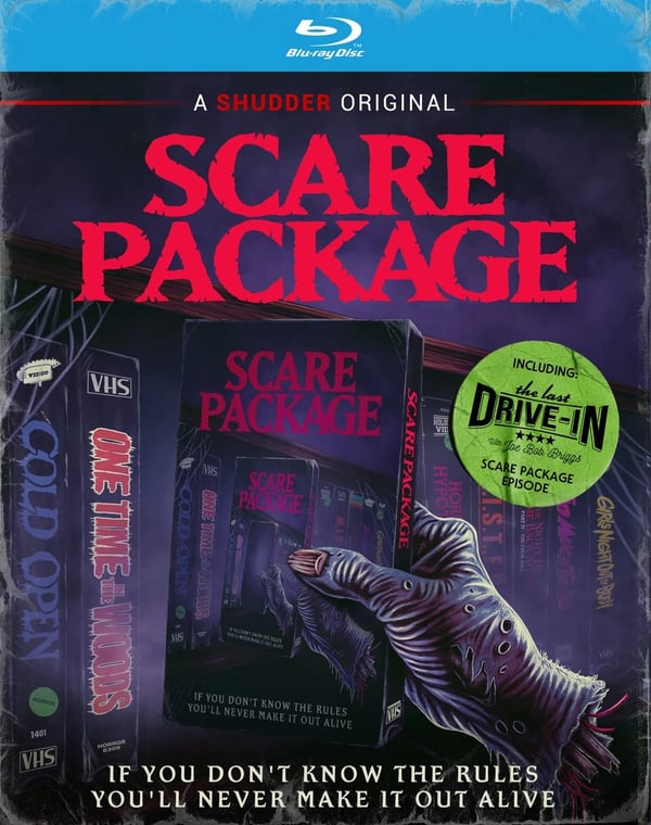 Scare Package (Bluray) Jeremy King Noah Segan Toni Trucks Chase Williamson Brand New