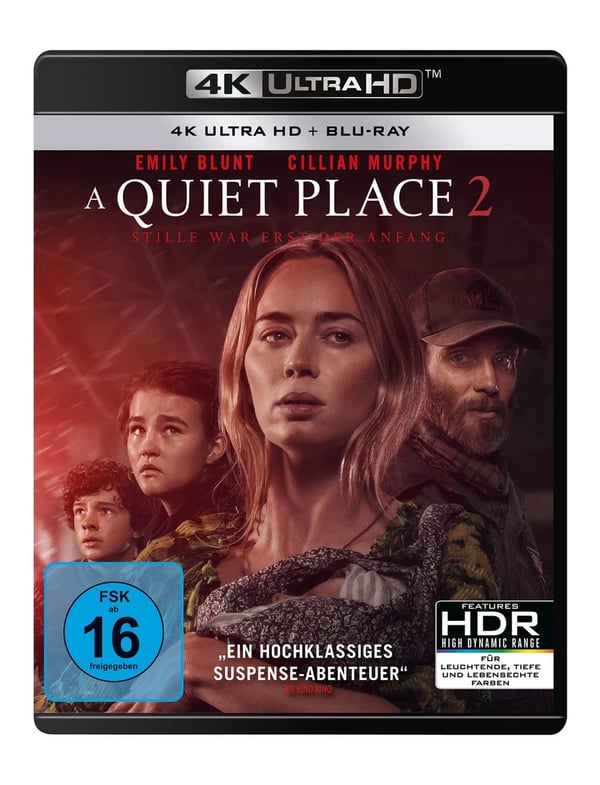 A Quiet Place 2 (4K UltraHD) (+ Bluray 2D) (4K UHD Bluray) Brand New
