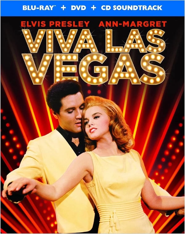 Viva Las Vegas (U) 1964 BR+DVD+CD OST Bluray Brand New