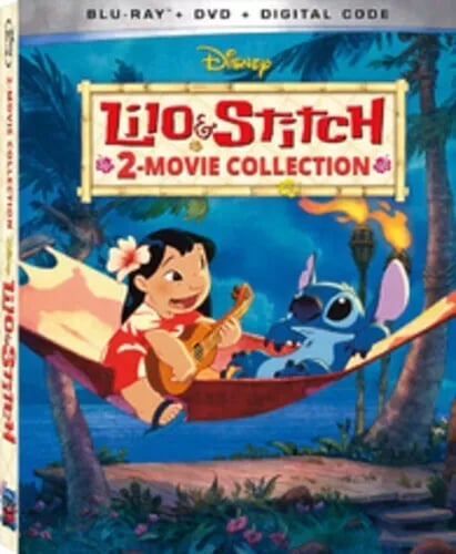 LILO AND STITCH : 1 & 2 MOVIE COLLECTION BLU RAY Region free Brand New