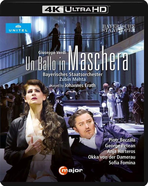 Un Ballo in Maschera: Bayerisches Staatsoper (Mehta) (4K UHD Bluray) Various Brand New