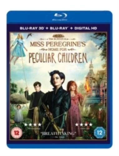 Miss Peregrines Home For Peculiar Children 3D+2D Region B Blu Ray Brand New