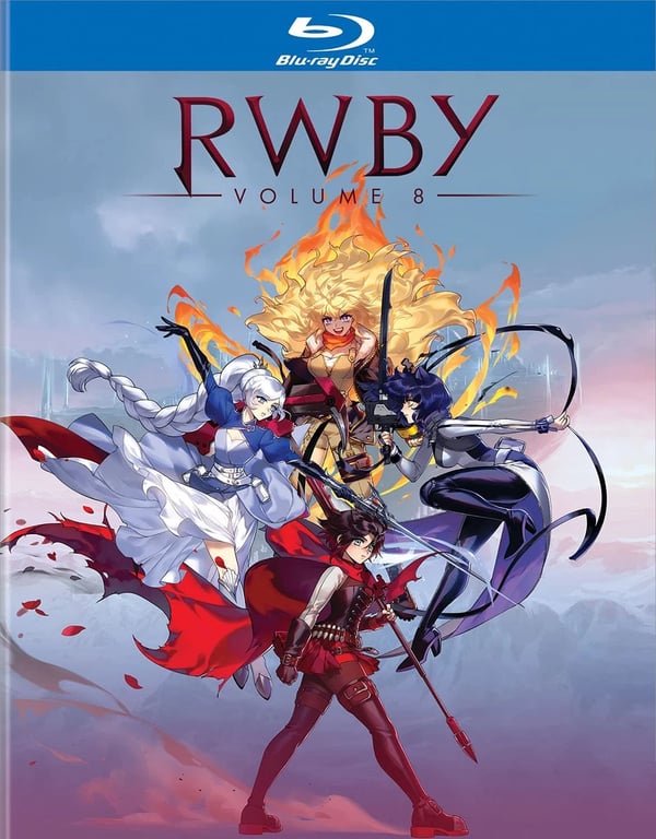 RWBY: Volume 8 (Bluray) Lindsay Jones Kara Eberle Arryn Zech Barbara Dunkelman Brand New