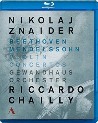 Nikolaj Zider Violin Concertos Bluray 52 S4z Brand New