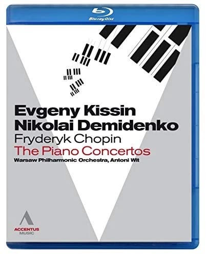 Chopin The Piano Concertos Kissin/Demidenko Bluray S4z Brand New