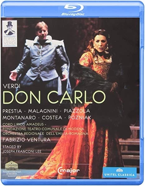 Don Carlo Teatro Comule Ventura Bluray Brand New