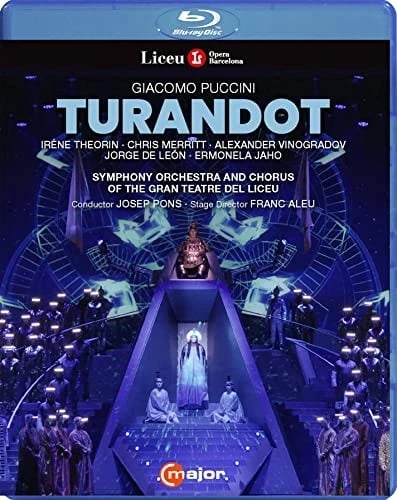 Turandot Gran Teatre Del Liceu Pons Bluray S4z Brand New Turandot Gran Teatre Del Liceu Pons Bluray S4z Brand New