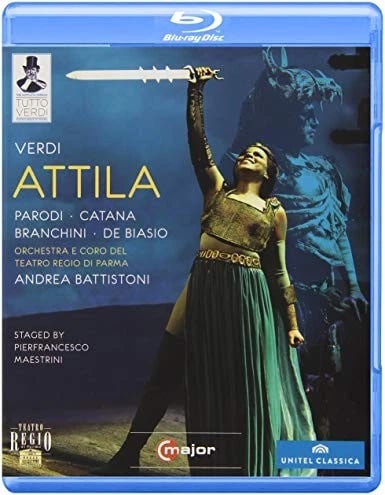 Attila Teatro Regio di Parma Battistoni Bluray 93 S4z Brand New