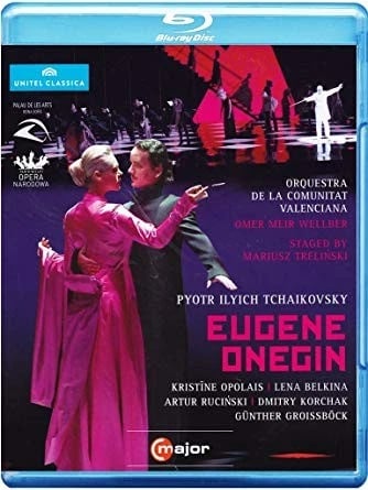Eugene Onegin Paleau de les Arts Valencia Wellber Bluray S4z Brand New