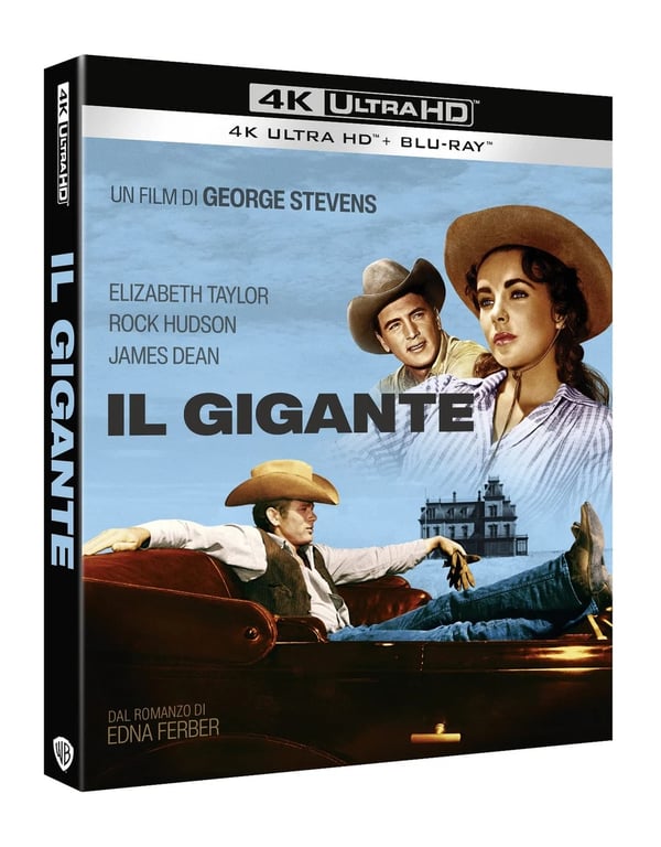 IL GIGANTE (4K Ultra HD + BluRay) (4K UHD Bluray) George Stevens Brand New