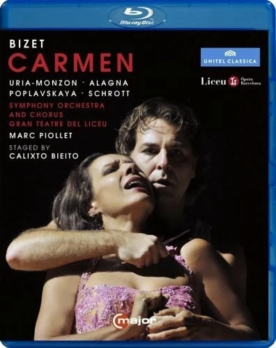 Bizet:Carmen [Beatrice UriaMonzon; Symphony Orchestra of the Gran [DVD] Brand New