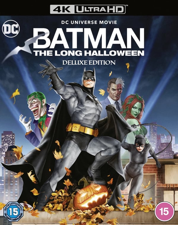 Batman: The Long Halloween Deluxe Edition (4K UHD Bluray) Brand New