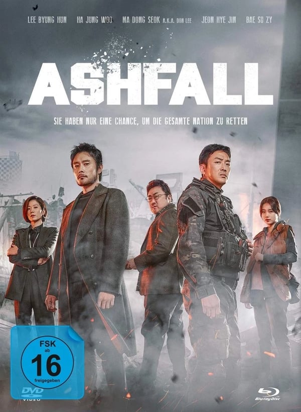 Ashfall 2Disc Limited Collector’s Edition Mediabook (+ DVD) (Bluray) Brand New