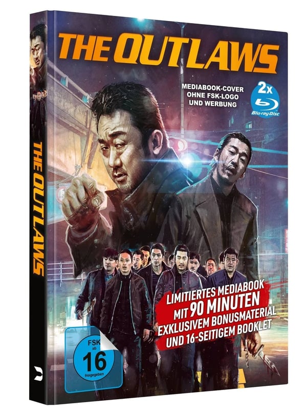 The Outlaws Mediabook 2Disc Limited Edition (Deutsch/OV) (Bluray) Brand New