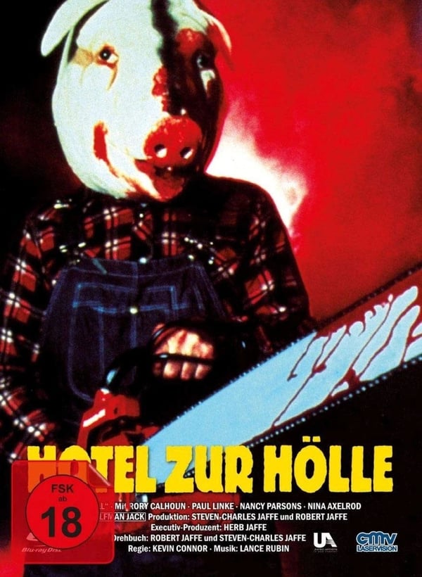Hotel zur HÃ¶lle Limitiertes Mediabook (Cover B) (Bluray + DVD) (Bluray) Brand New