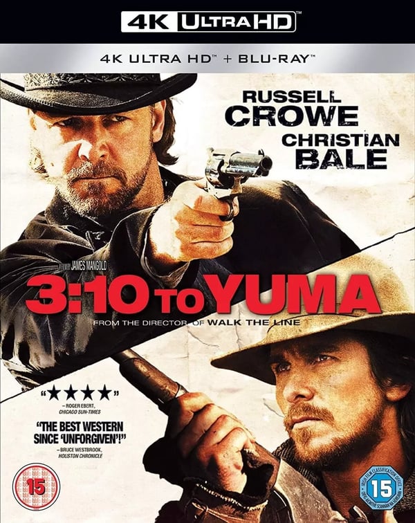 Russell Crowe Three:Ten 3:10 To Yuma 4K UHD Ultra High Definition Movie Film Brand New