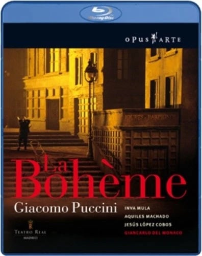 La BohÃ¨me: Teatro Real (Cobos) [Region Free] [Bluray] DVD Brand New