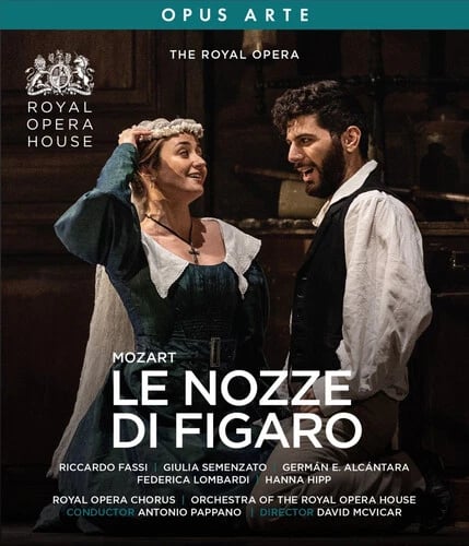 Le Nozze Di Figaro: Royal Opera House (Pappano) Bluray (2023) cert TBC Brand New