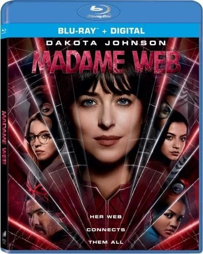 MADAME WEB Region A Blu Ray,US Import Brand New