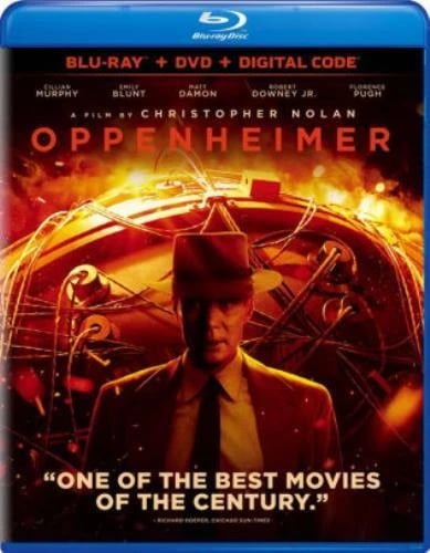 OPPENHEIMER Region A Blu Ray,US Import Brand New