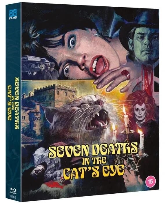 Seven Deaths In The Cats Eye (LE Bluray w/slip) Brand New