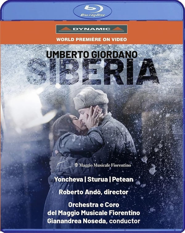 Gabriel FaurÃ¨: Siberia (Bluray) Umberto Giordano Sonya Yoncheva Giorgi Sturua Brand New