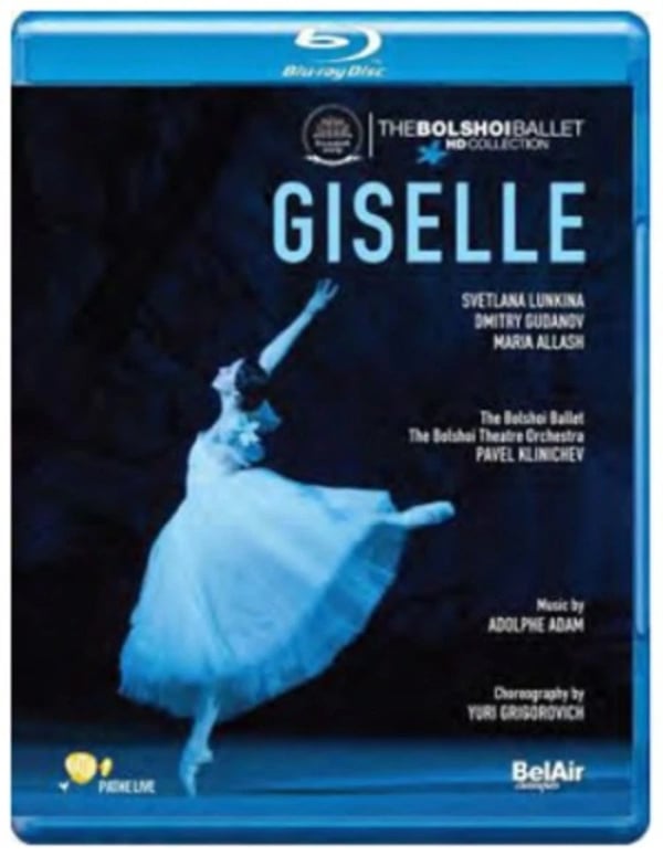 Giselle: The Bolshoi Ballet (Bluray) Svetlana Lunkina Dmitry Gudanov Brand New