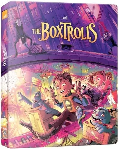 Boxtrolls Steelbook Bluray 4K Brand New