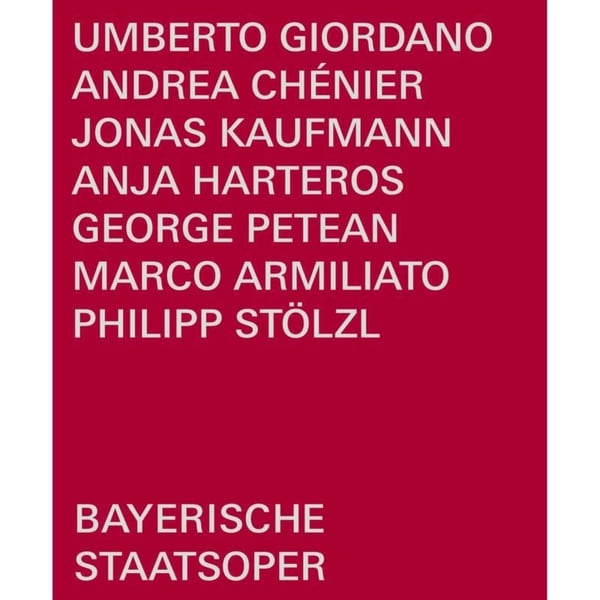 GIORDANO ANDREA CHENIER [BLURAY] Brand New