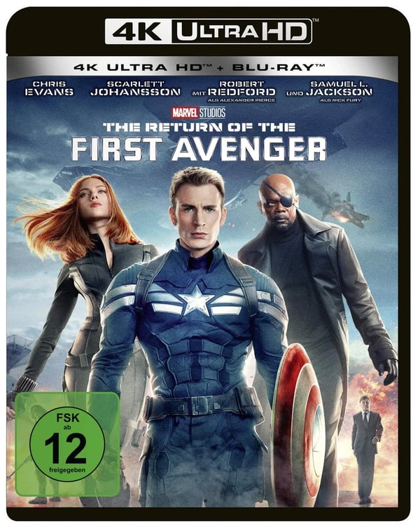 The Return of the First Avenger (4K UltraHD) (+ Bluray 2D) (4K UHD Bluray) Brand New