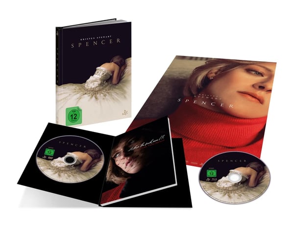 Spencer Digibook (DVD + Bluray) (Bluray) Brand New