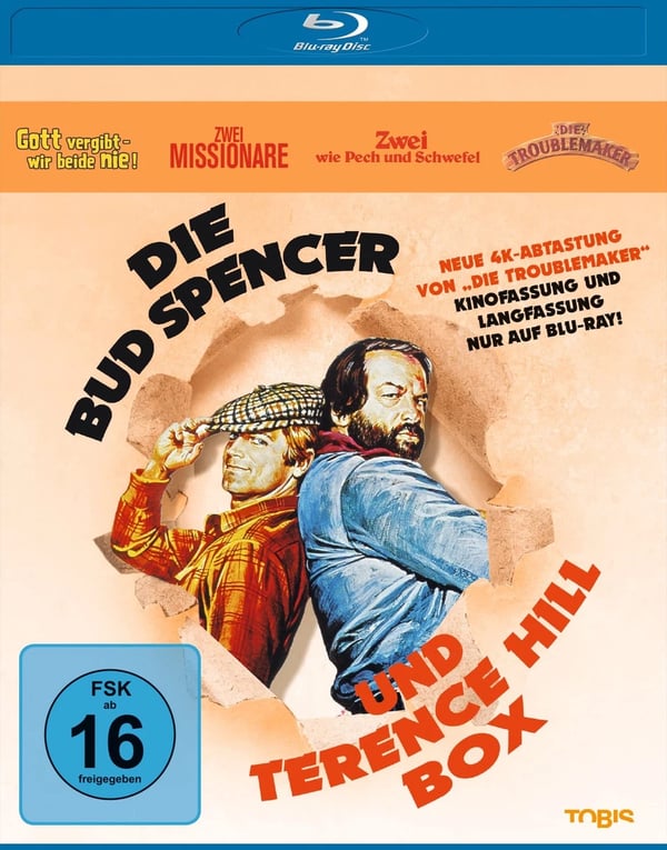 Die Bud Spencer und Terence Hill Box (Bluray) Spencer, Bud, Hill, Terence Brand New Die Bud Spencer und Terence Hill Box (Bluray) Spencer, Bud, Hill, Terence Brand New