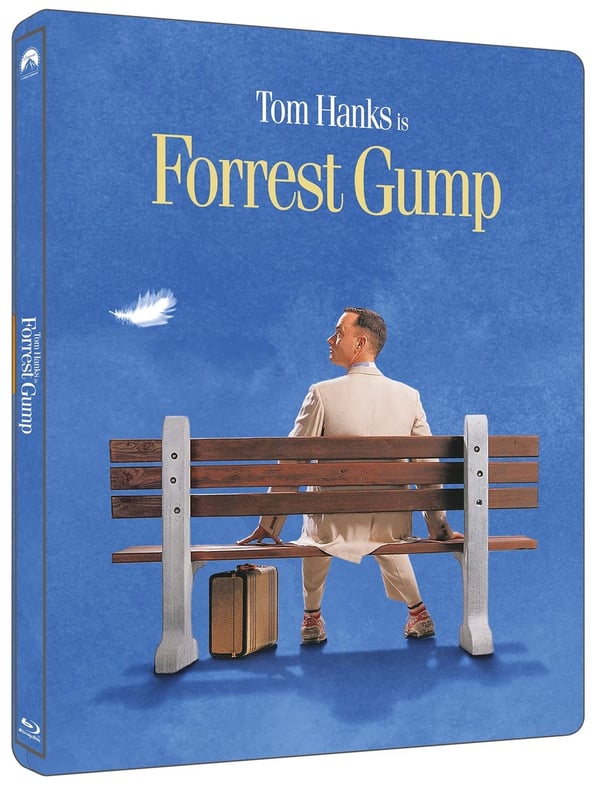 Forrest Gump Limited Edition 4K Steelbook Italian Import (4K UHD Bluray) Brand New Forrest Gump Limited Edition 4K Steelbook Italian Import (4K UHD Bluray) Brand New