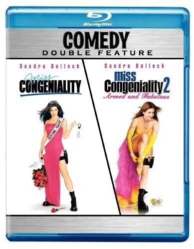 MISS CONGENIALITY / MISS CONGENIALITY 2 (2 disc set) BLU RAY Region free Brand New