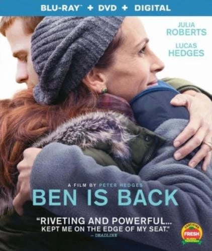 BEN IS BACK Region A Blu Ray,US Import Brand New