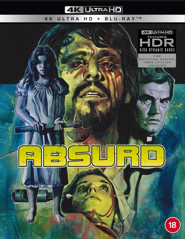 Absurd (4K UHD Bluray) George Eastman Edmund Purdom Annie Belle Ian Danby Brand New Absurd (4K UHD Bluray) George Eastman Edmund Purdom Annie Belle Ian Danby Brand New