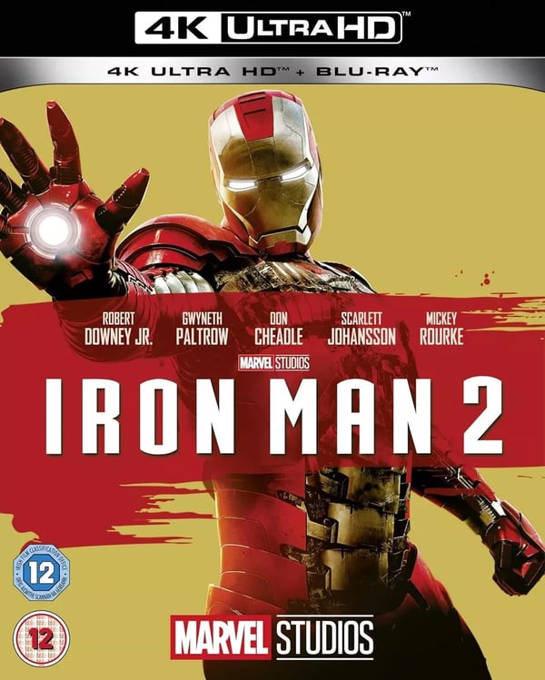 Avengers Iron Man Part 2 4K UHD Ultra High Definition Movie Film IronMan II Brand New