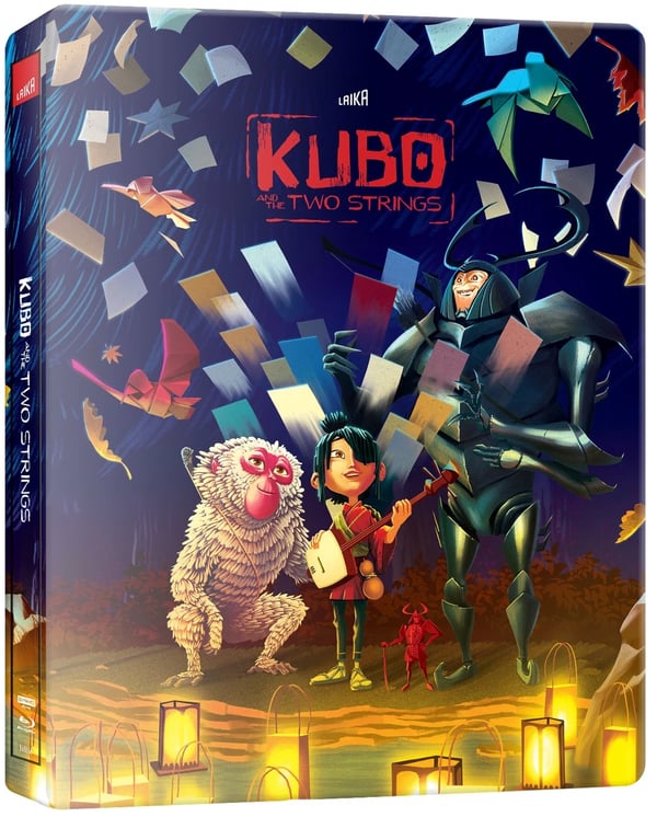 Kubo and the Two Strings Steelbook (4K UHD Bluray) Art Parkinson Brand New
