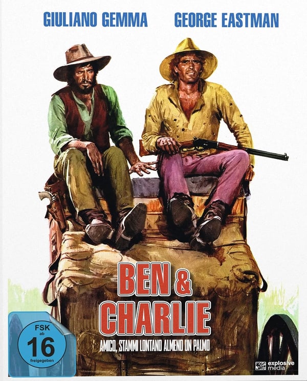 Ben & Charlie (Mediabook A) (Bluray) Gemma Giuliano Eastman George Rossi Stuart Brand New