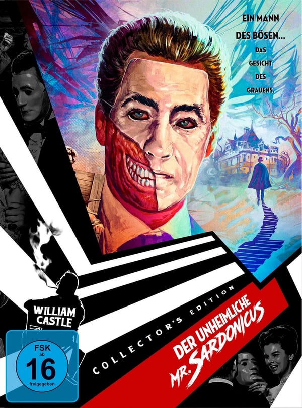 Der unheimliche Mr. Sardonicus (William Castle Collection 1) (Bluray) Guy Rolfe Brand New
