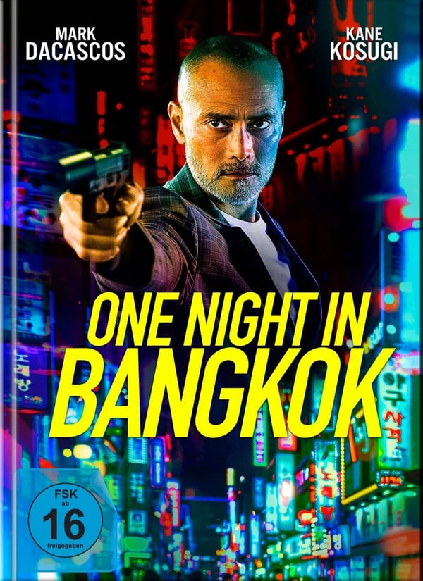 One Night In Bangkok Mediabook (Bluray + DVD) (Bluray) Mark Dacascos Brand New